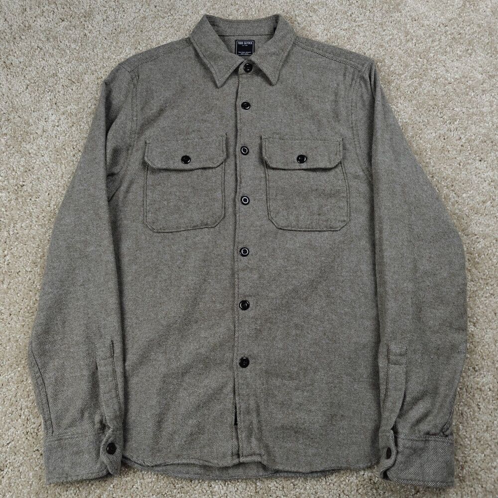 Todd Snyder Alaskan Chamois Shirt Men's Small
